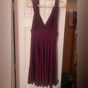 White House burgundy dress